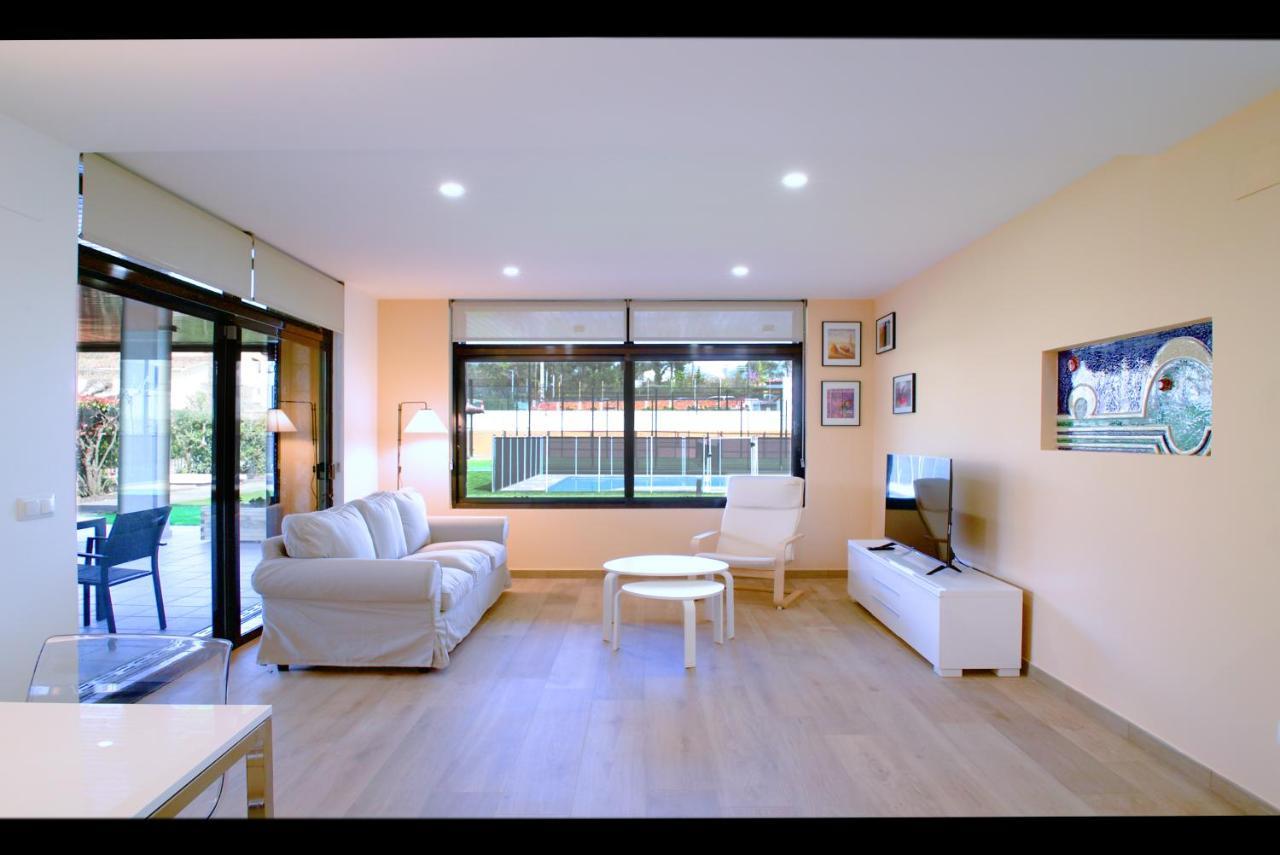 Casa De Vacaciones Con Padel En Montseny By Can Forcadell Girona Kültér fotó
