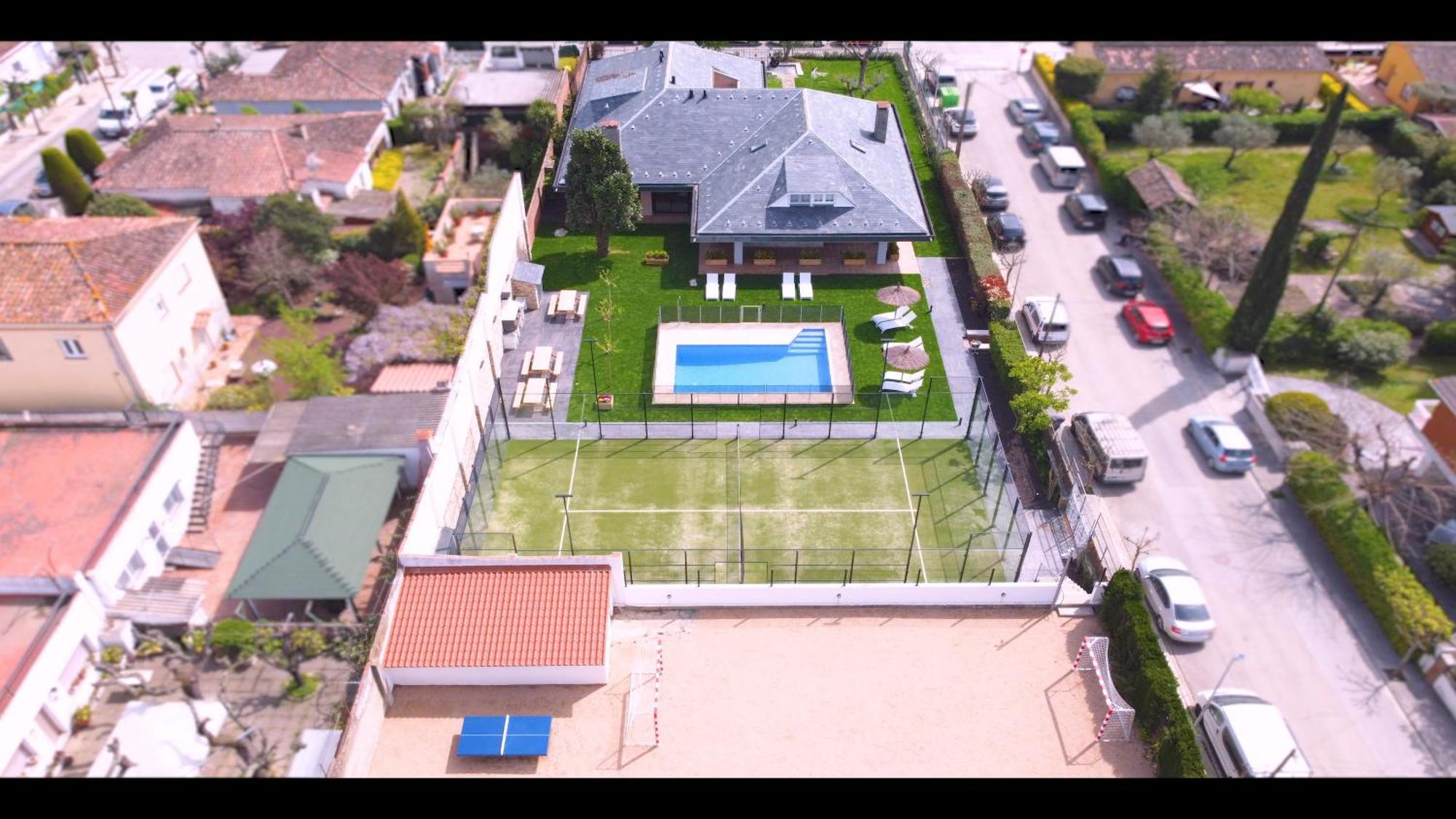 Casa De Vacaciones Con Padel En Montseny By Can Forcadell Girona Kültér fotó